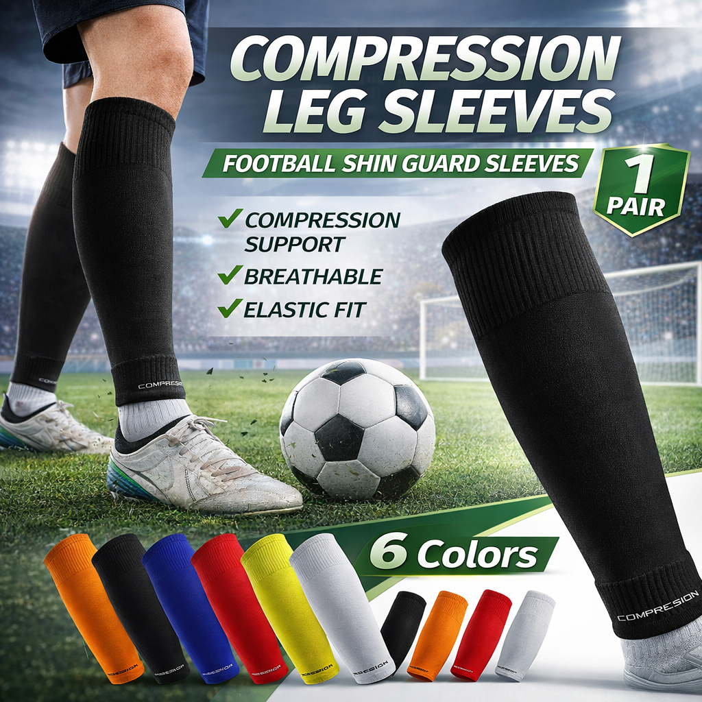 Women'S Volleyball Accessories - 1 Pair Soccer Leg Sleeves Compression