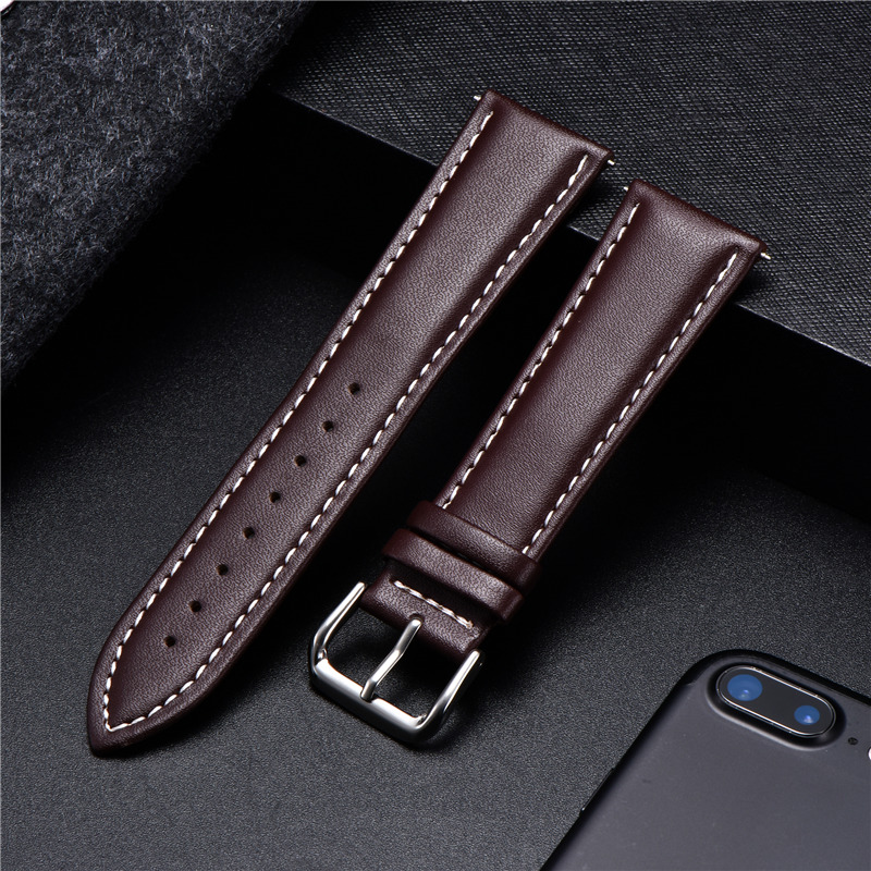 Women Accessories Business - Business Soft Watchband Genuine Leather Strap