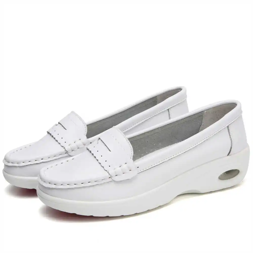 Thick Sole Slipon White Traine – Women Accessories Brand Name Ideas recenzja i cena