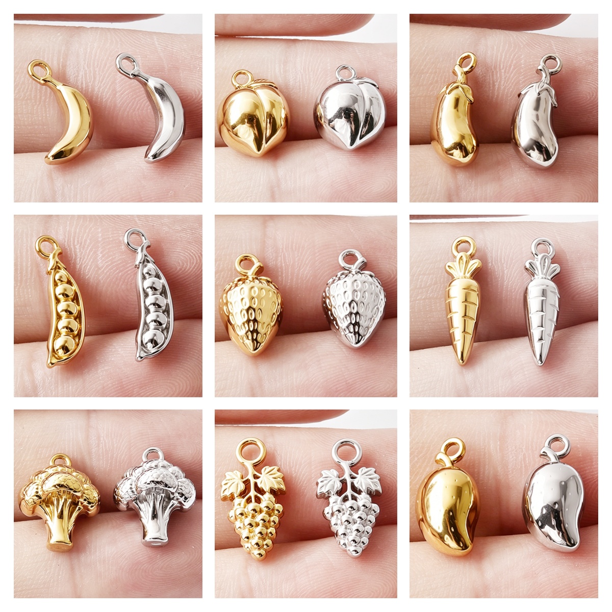 7Pcs Fruit Strawberries Banana – Women'S Accessories Mango recenzja i cena