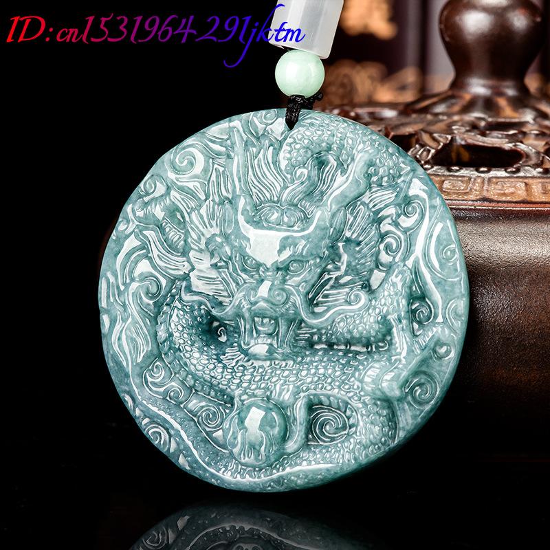 Burmese Jadeite Dragon Pendant – Accessories Woman recenzja i cena