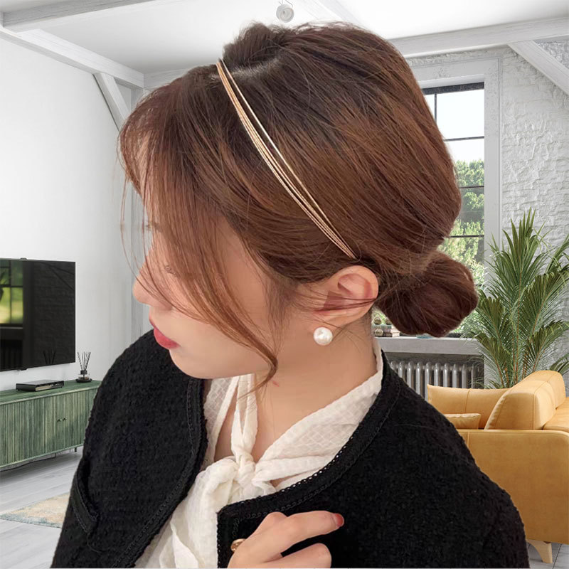 New Thin Gold Color Headbands  – Wrap Ring Gold recenzja i cena