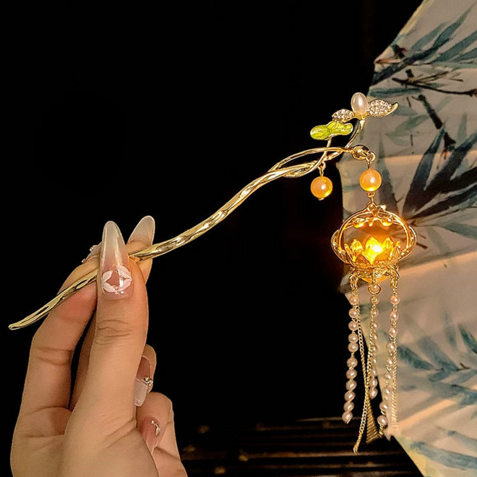Luminous Flower Hairpin Exquis – Women Accessories Trending recenzja i cena