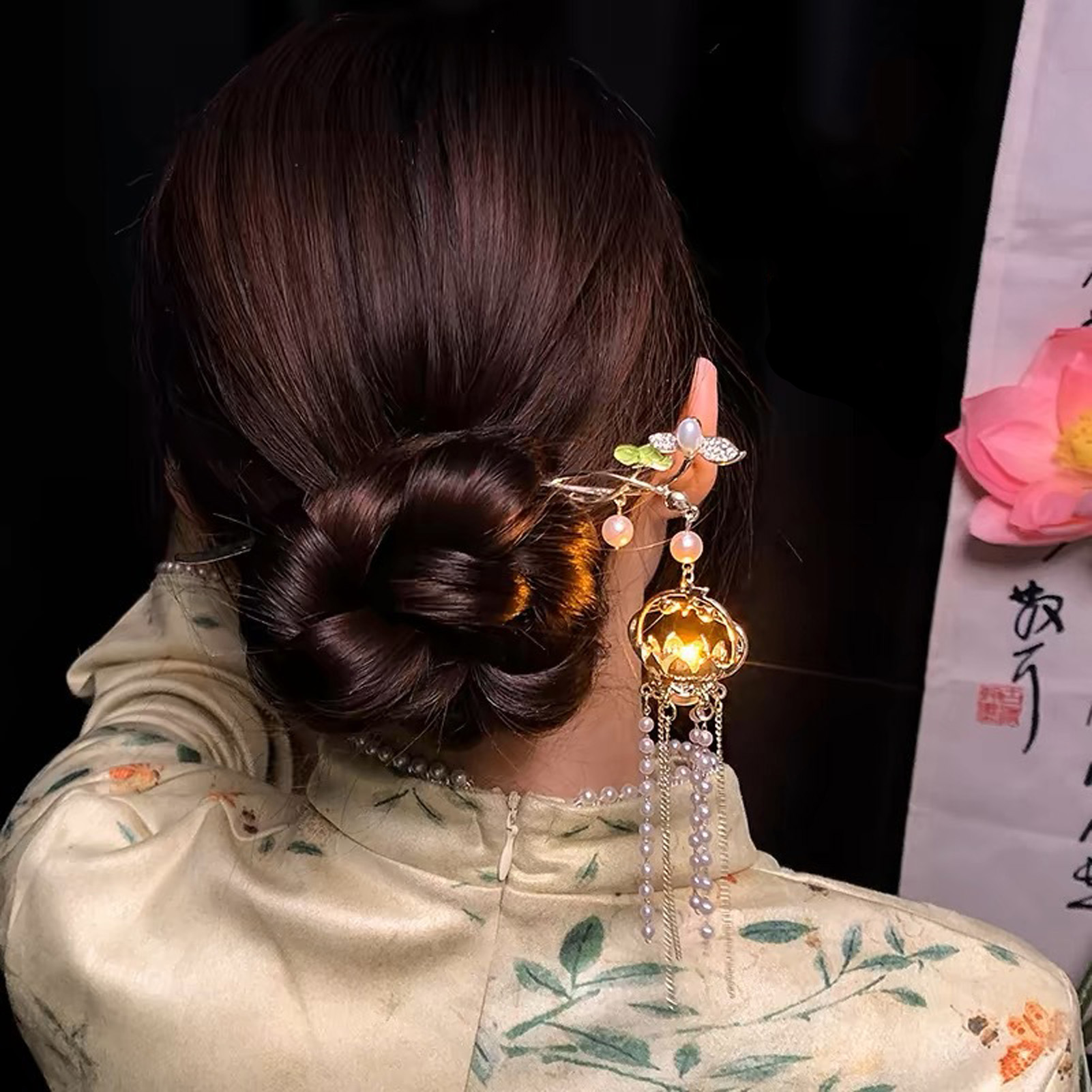 Luminous Flower Hairpin Exquis – Women Accessories Trending recenzja i cena