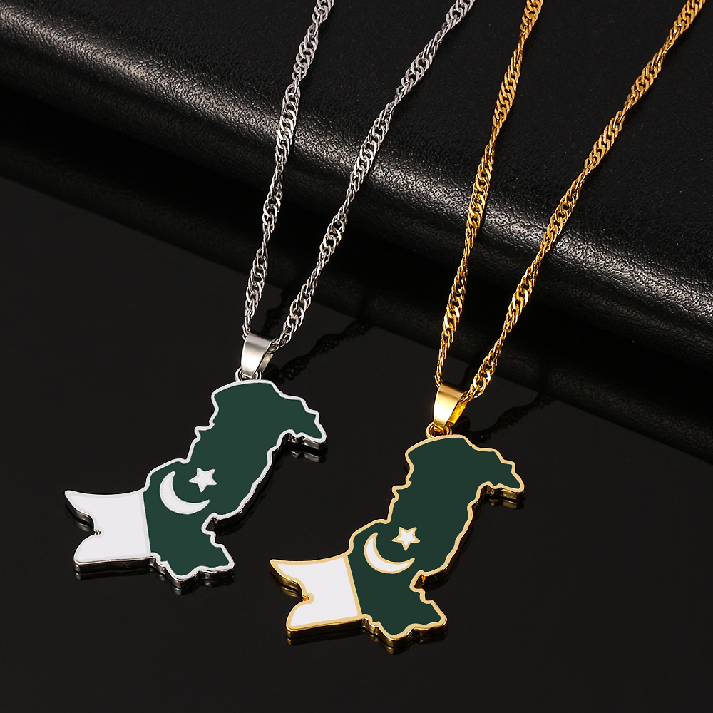 Pakistan Map Creative Pendant  – Women Accessories Pakistan recenzja i cena