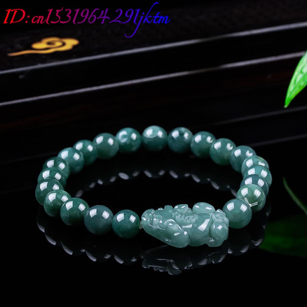 Natural Burmese Jadeite Pixiu  – Accessories Woman recenzja i cena
