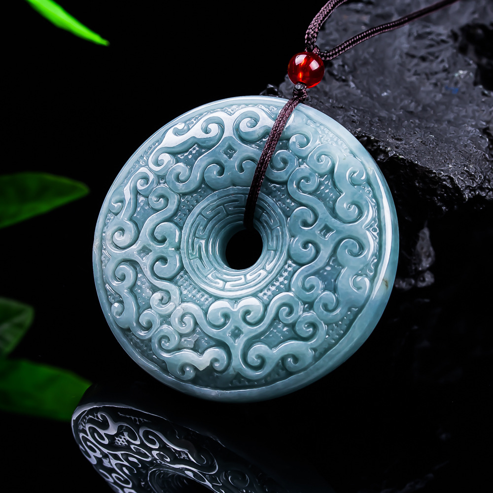 Natural Burmese Jadeite Flower – Accessories Woman recenzja i cena