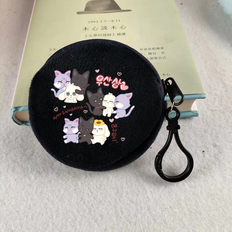 Kpop ATEEZ Idol Coin Purses Ke – Women Accessories Trending recenzja i cena