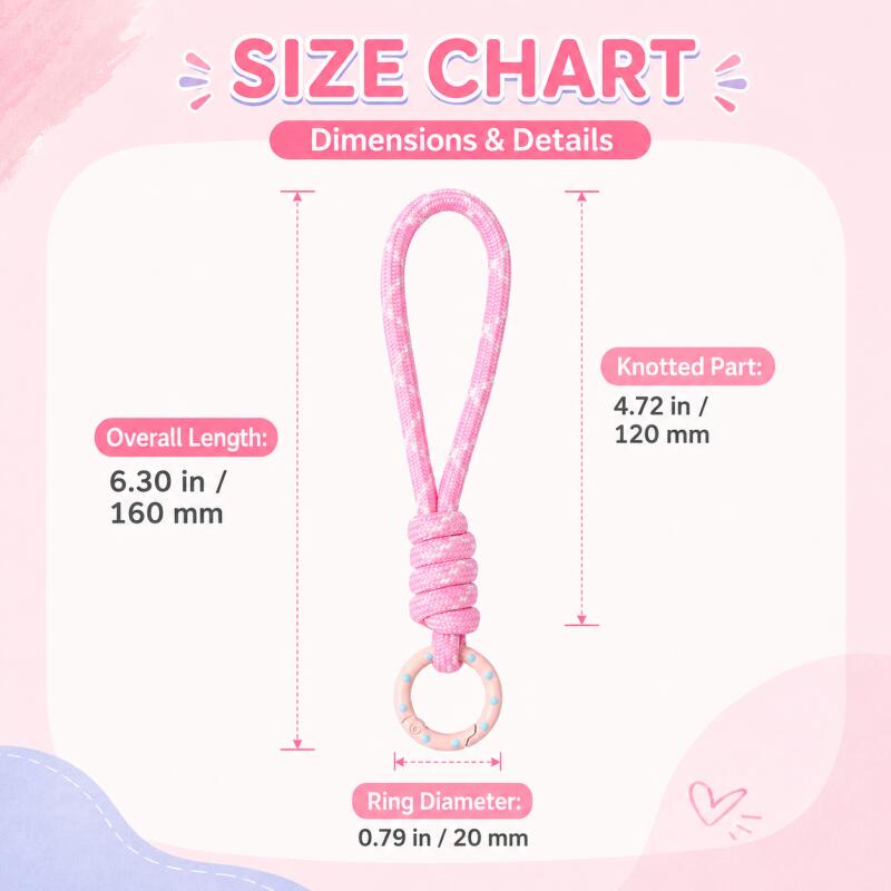 2~5pcs Colorful Braided Keycha – Women'S Key Accessories recenzja i cena