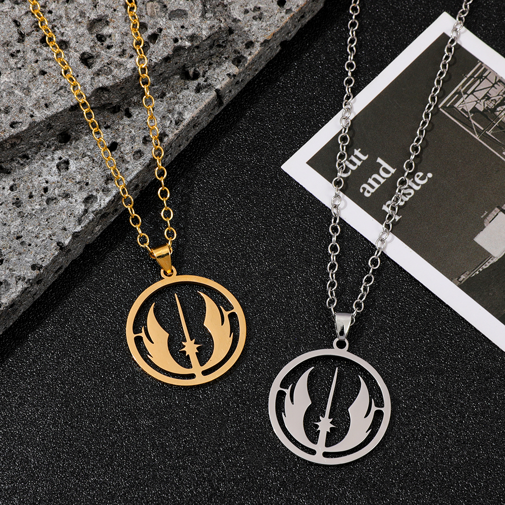 Jedi Order Logo Necklace Fashi – Women Accessories Trending recenzja i cena