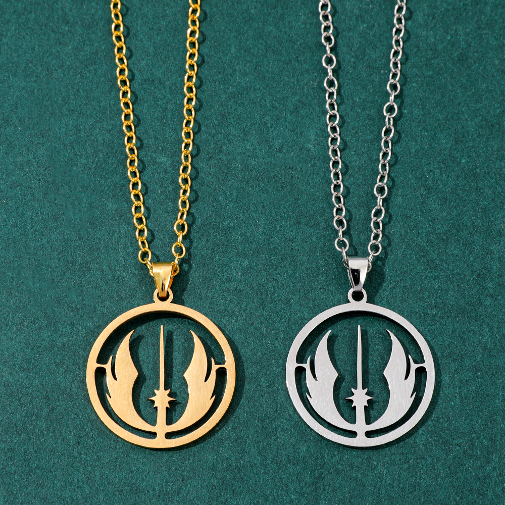 Jedi Order Logo Necklace Fashi – Women Accessories Trending recenzja i cena