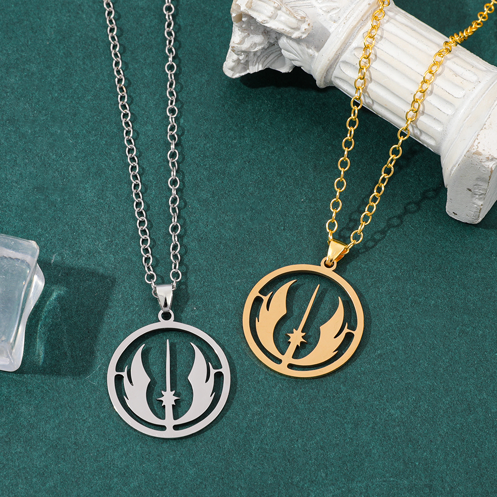 Jedi Order Logo Necklace Fashi – Women Accessories Trending recenzja i cena