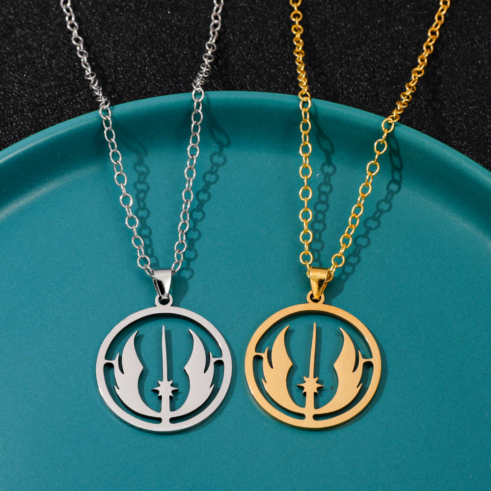 Jedi Order Logo Necklace Fashi – Women Accessories Trending recenzja i cena
