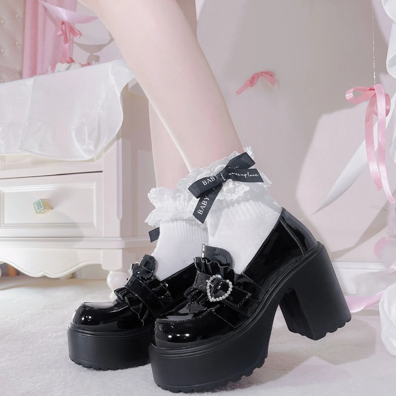Thick Bottom Mary Jane Small L – Women'S Accessories Trends 2025 recenzja i cena
