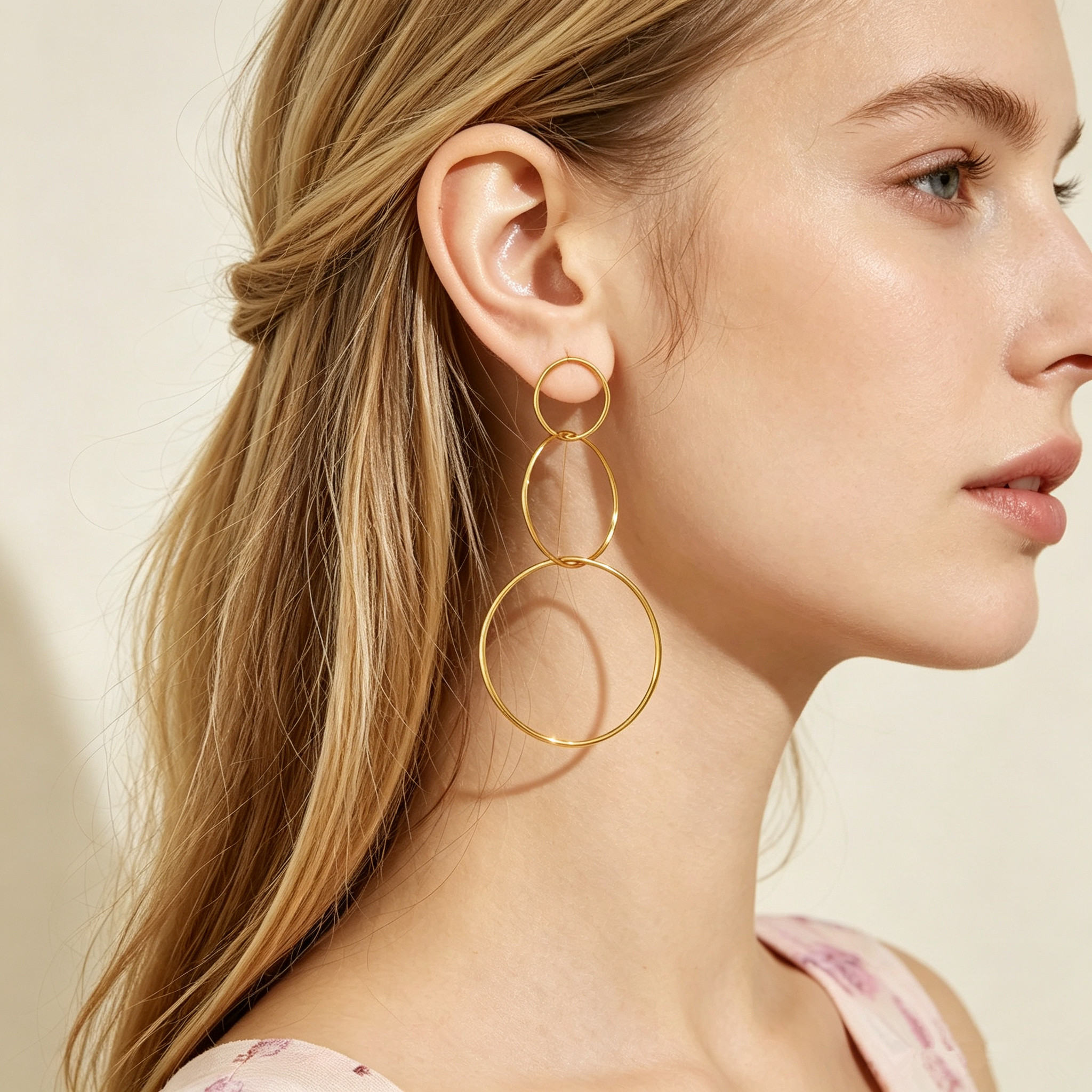 Luxury Simple 3 Circles Stainl – Women'S Accessories Mango recenzja i cena