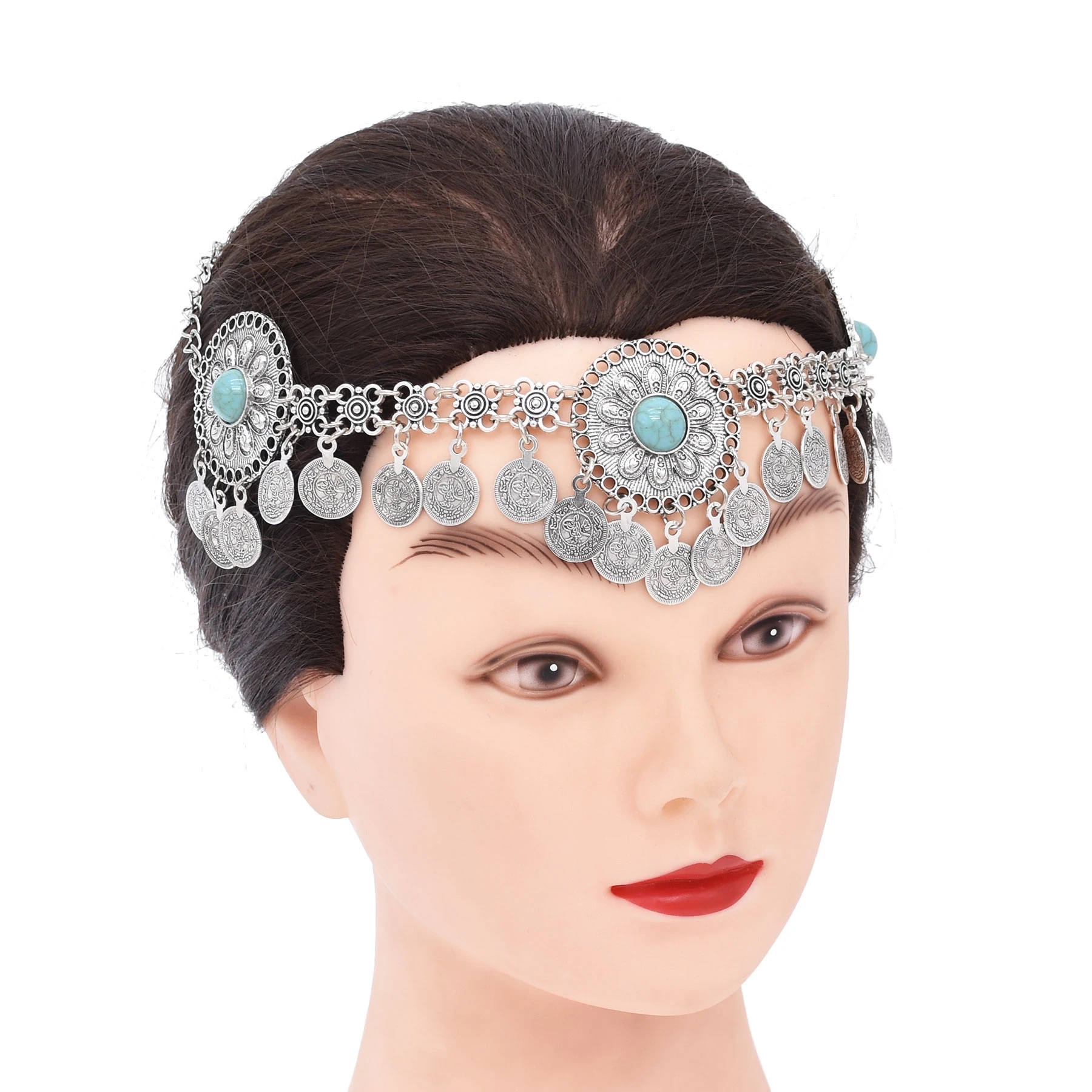 3 Large Flower Retro Coin Fore – Women Accessories Pakistan recenzja i cena