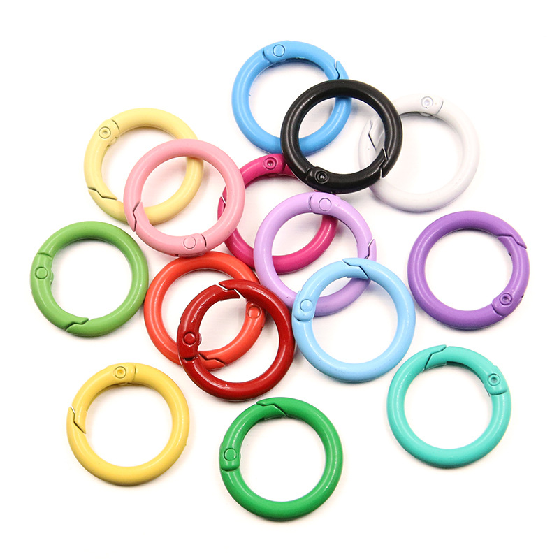 5-20pcs Colorful Spring O Ring – Women'S Key Accessories recenzja i cena