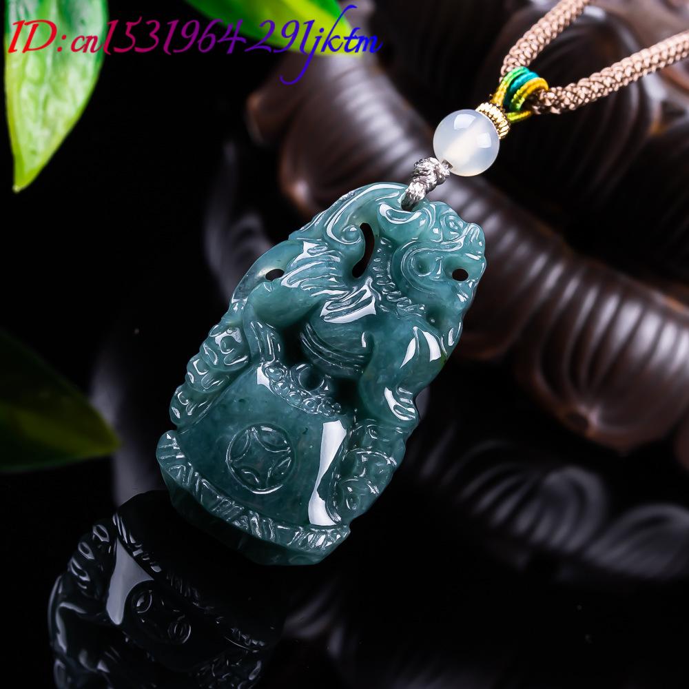 Burmese Jadeite Pixiu Pendant  – Accessories Woman recenzja i cena