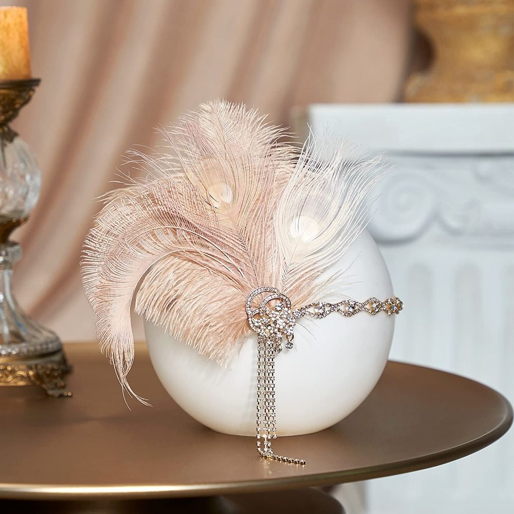 Retro Vintage Feather Headband – Women Accessories Online recenzja i cena