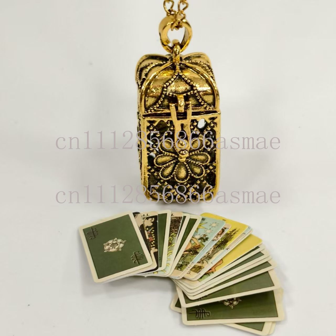 Vintage Alloy Tarot Card Penda – Accessories Woman recenzja i cena
