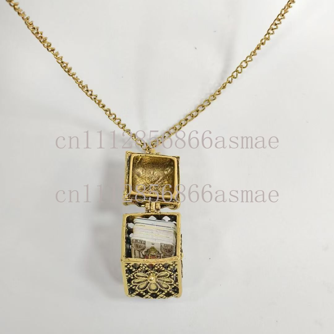Vintage Alloy Tarot Card Penda – Accessories Woman recenzja i cena