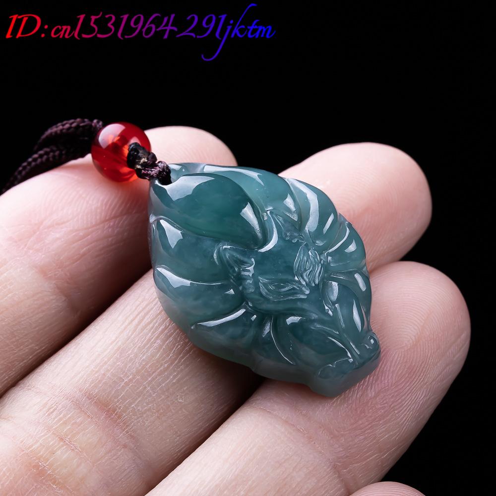 Natural Burmese Jadeite Fox Pe – Accessories Woman recenzja i cena