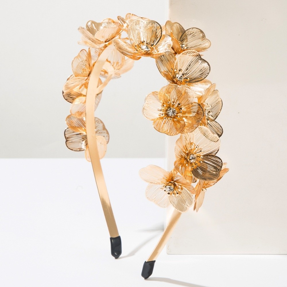 Elegant Heavy Industry Flower  – Wrap Ring Gold recenzja i cena