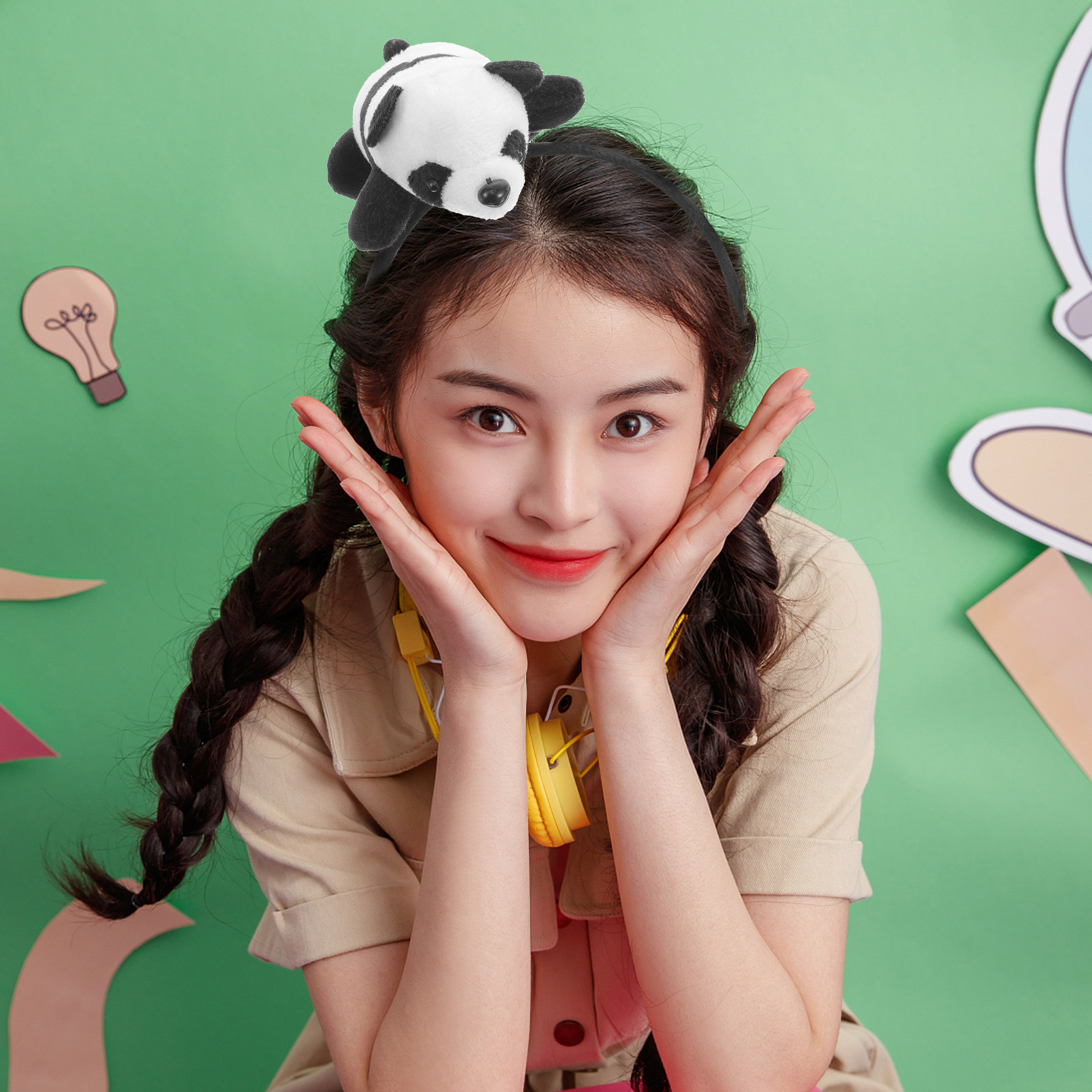 Panda Headband Cute Animal Hai – Women Accessories Online recenzja i cena