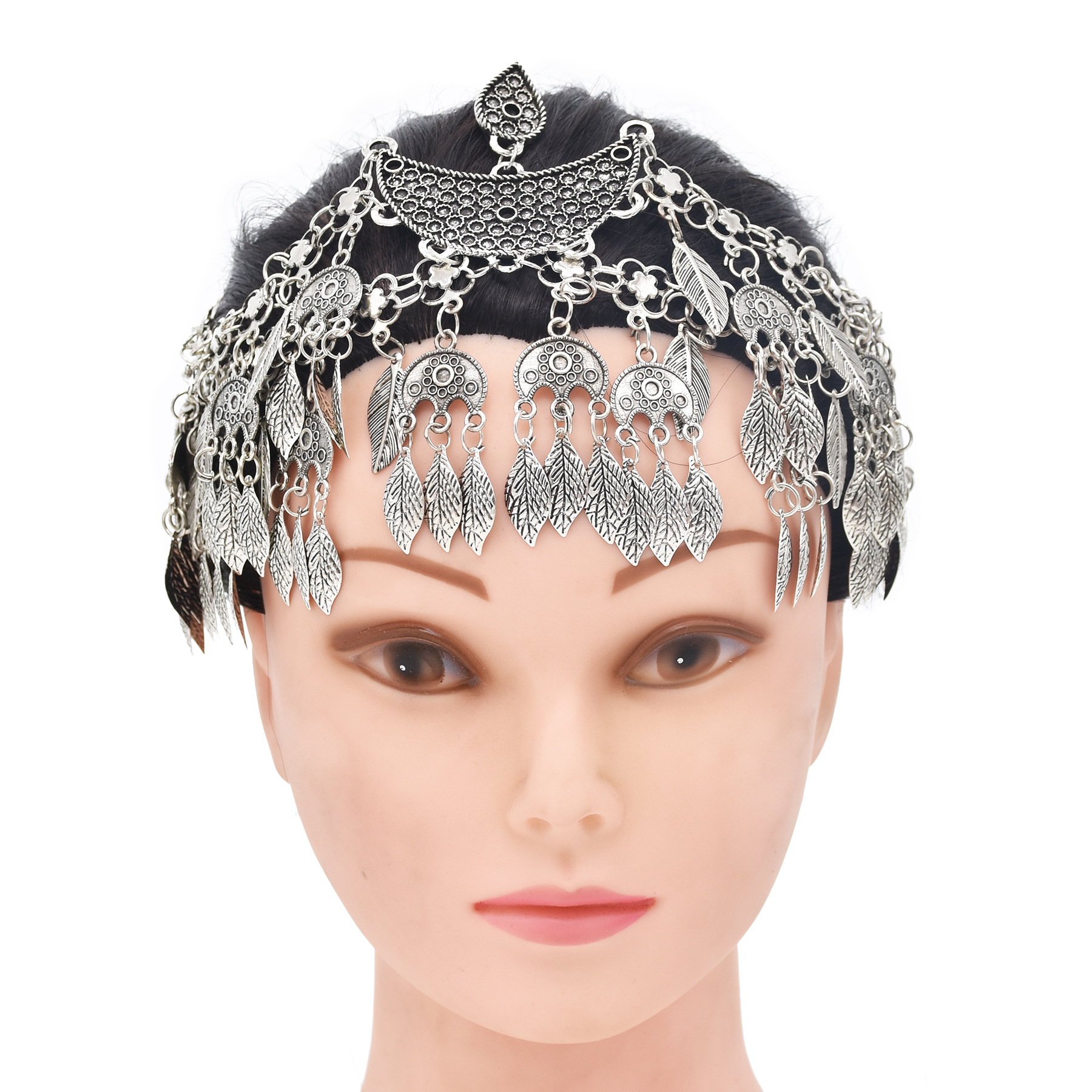 Vintage Silver Ethnic Multilay – Women Accessories Pakistan recenzja i cena