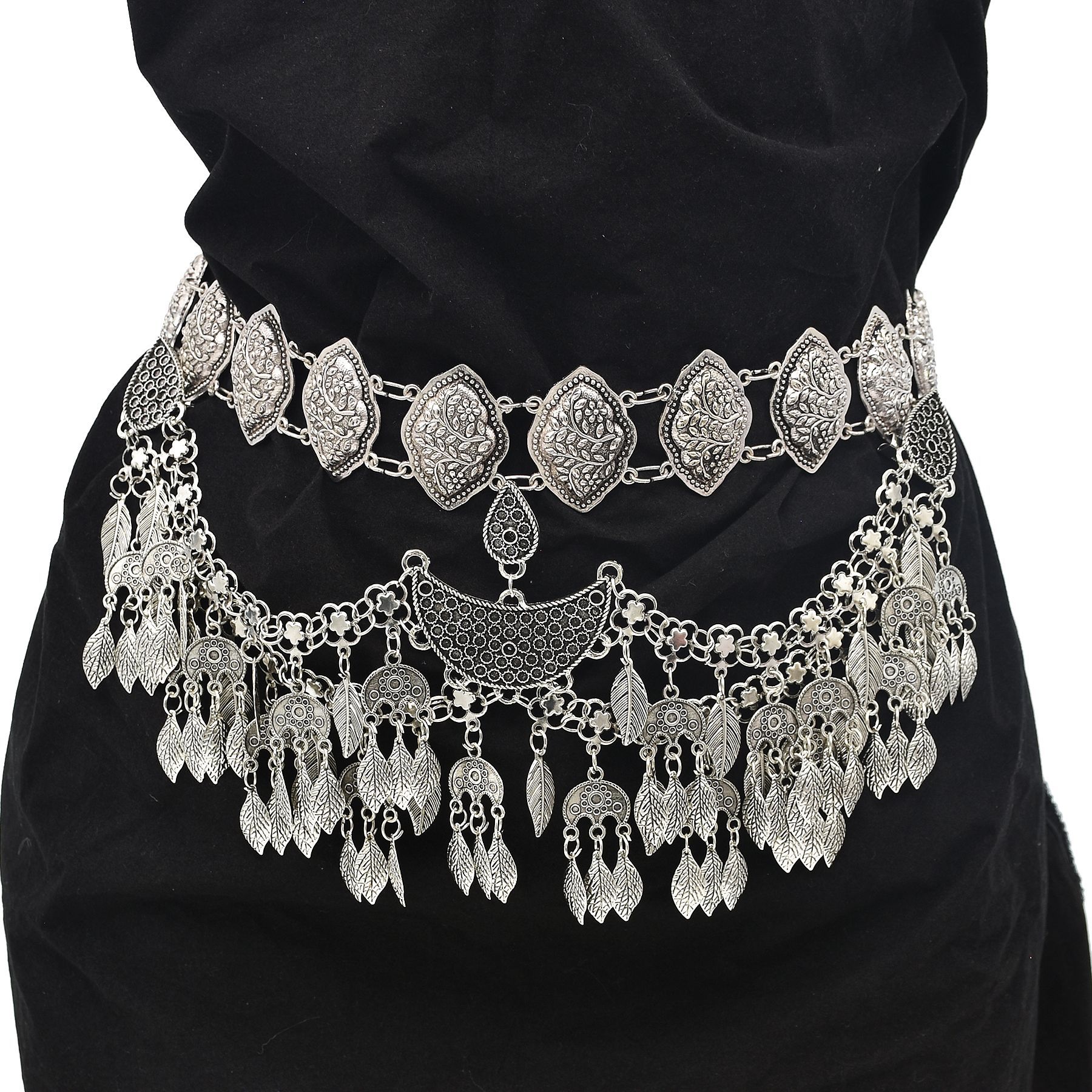 Vintage Silver Ethnic Multilay – Women Accessories Pakistan recenzja i cena