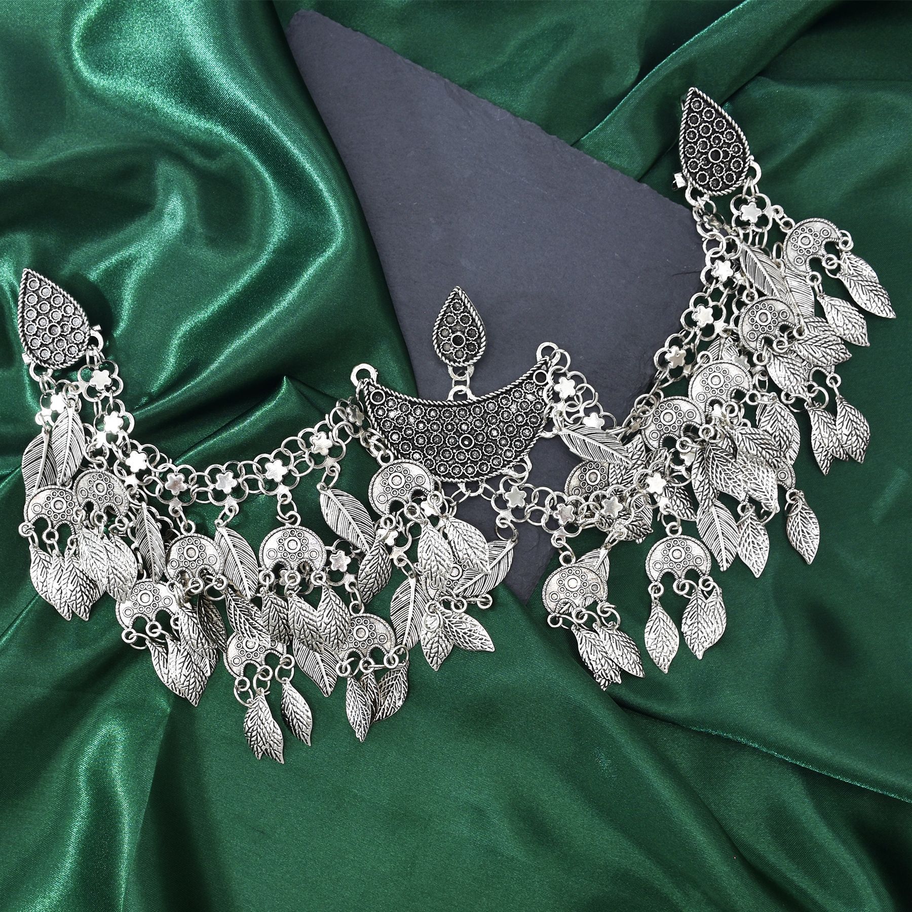 Vintage Silver Ethnic Multilay – Women Accessories Pakistan recenzja i cena