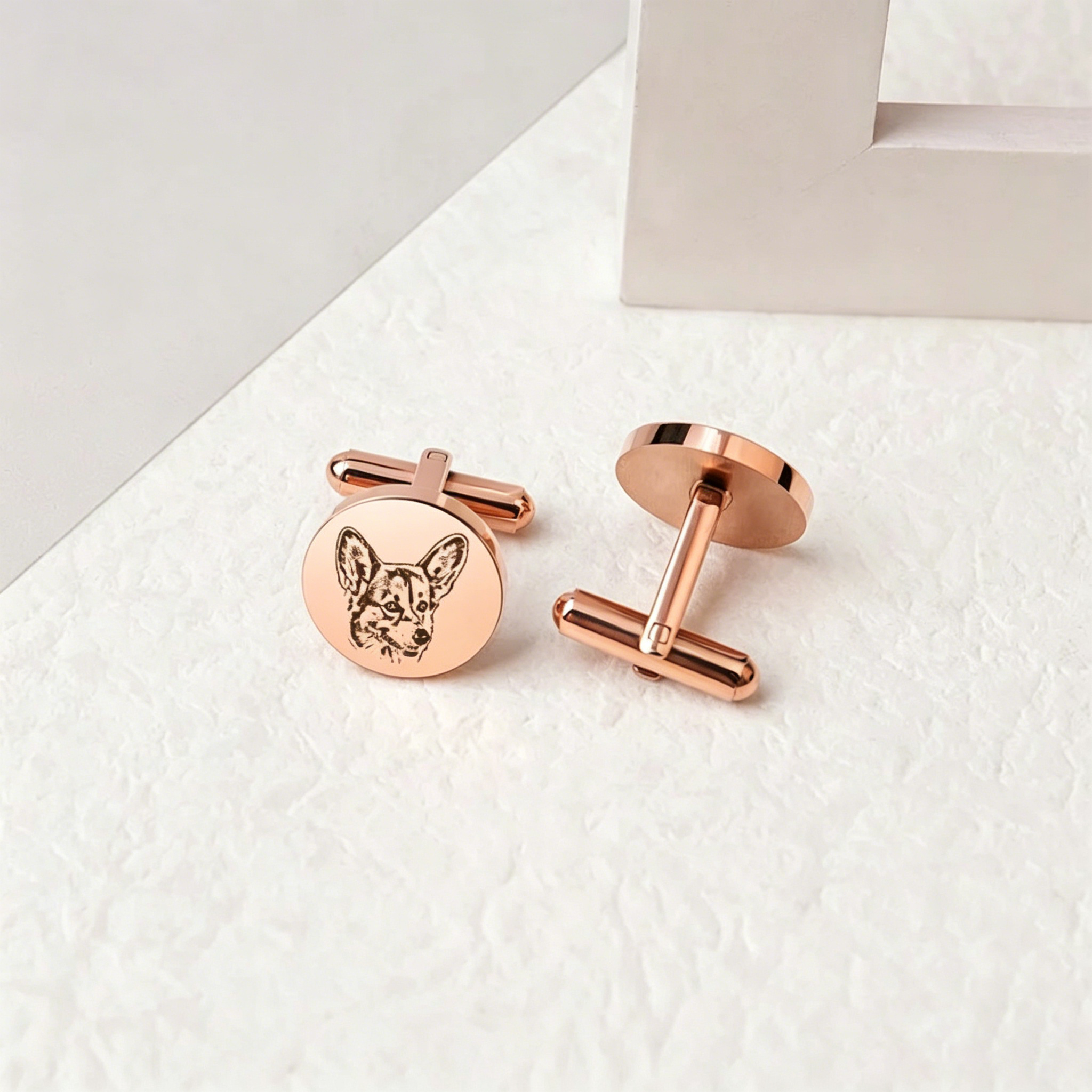 Custom Pet Portrait Pair Stain – Women Accessories Business recenzja i cena