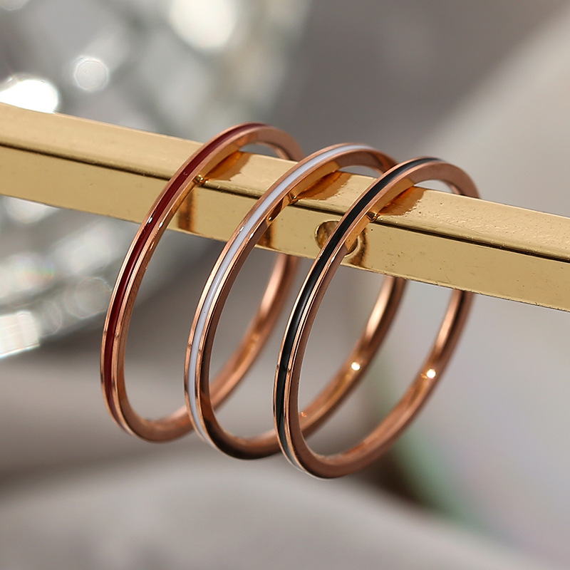 Titanium Steel Rose Gold Color – Wrap Ring Gold recenzja i cena