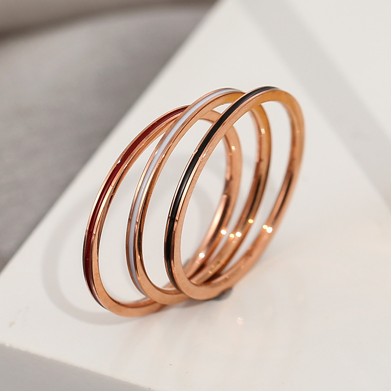 Titanium Steel Rose Gold Color – Wrap Ring Gold recenzja i cena