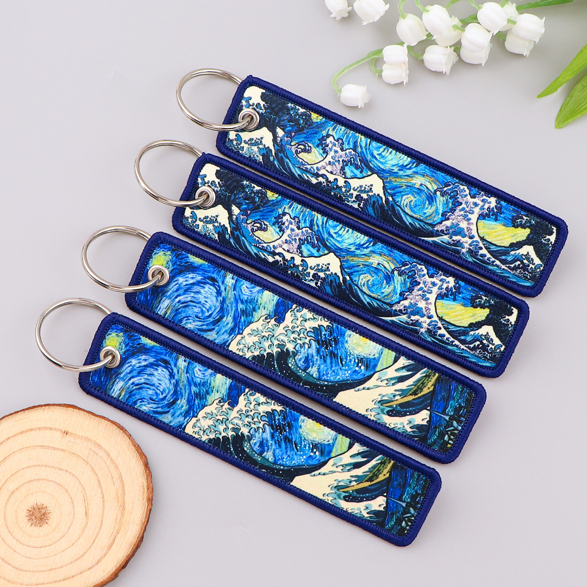 Van Gogh Embroidery Key Fobs K – Women'S Key Accessories recenzja i cena
