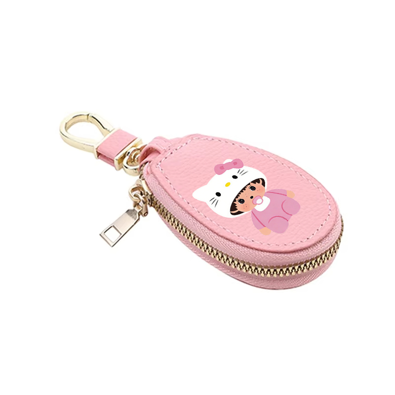 1pcs MONCHHICHI Leather Zipper – Women'S Key Accessories recenzja i cena