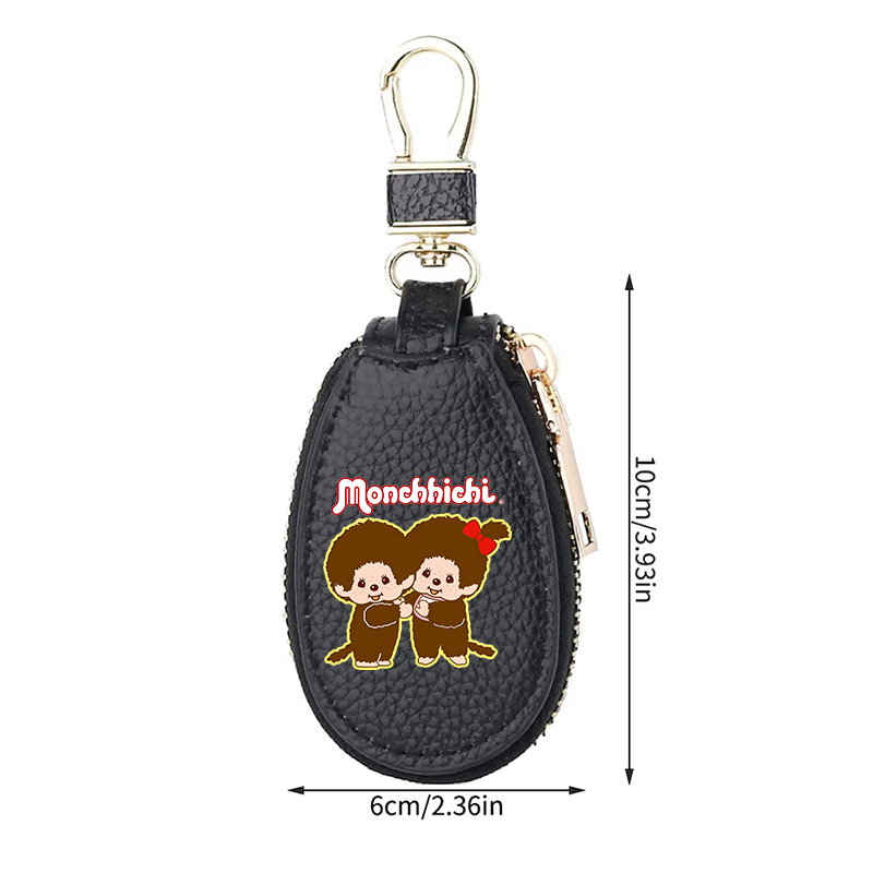 1pcs MONCHHICHI Leather Zipper – Women'S Key Accessories recenzja i cena