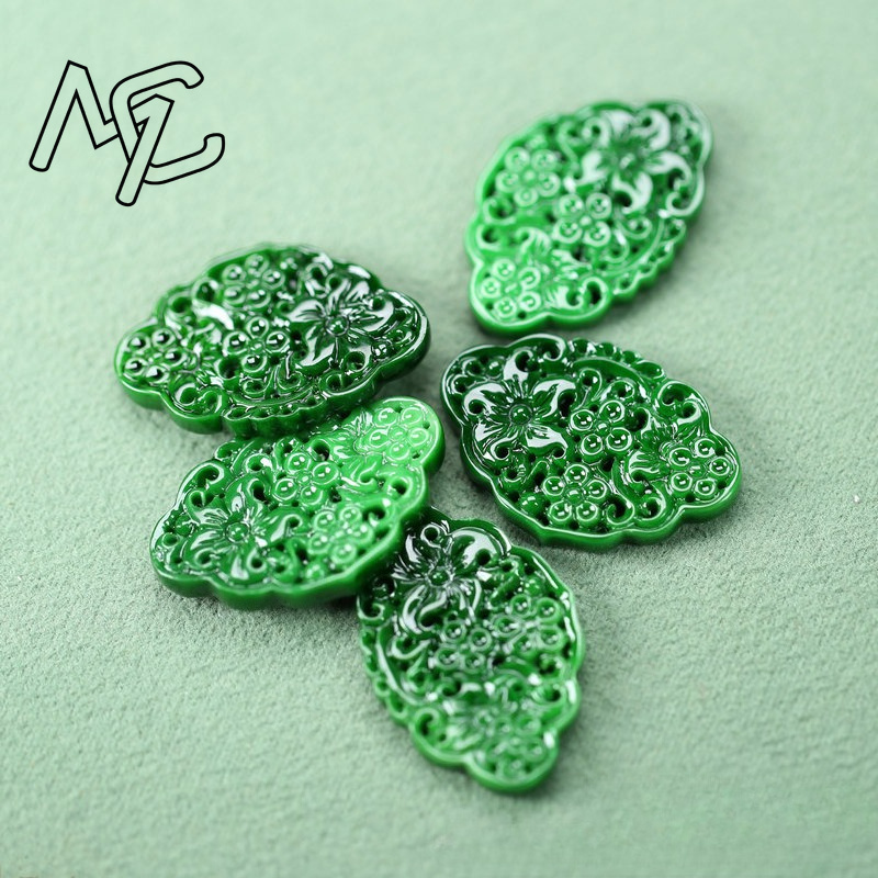 2pcs DIY Natural Dry Green Eme – Accessories Woman recenzja i cena