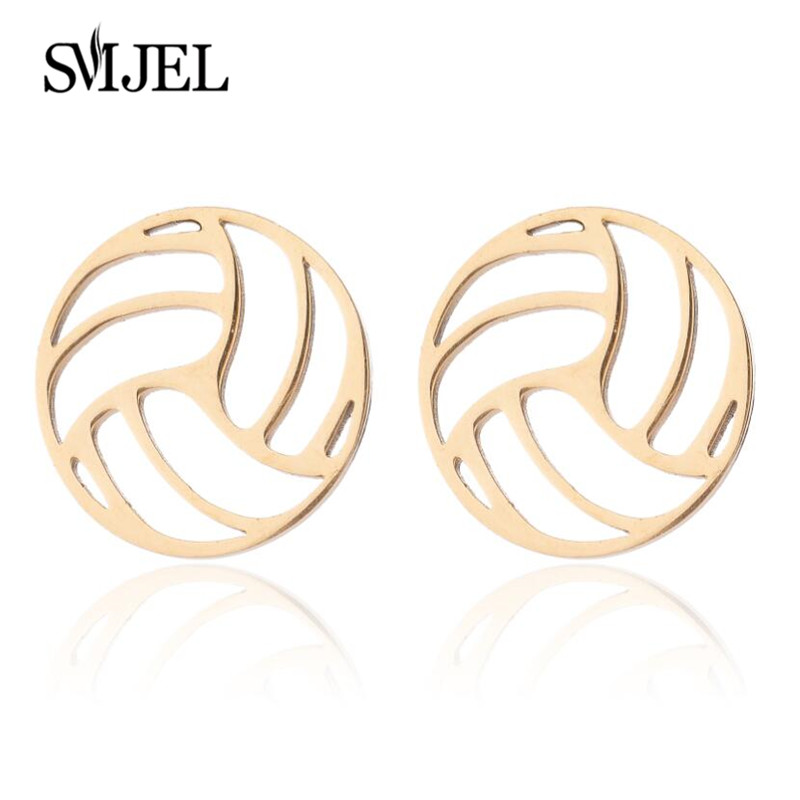 Punk Black Volleyball Earrings – Women'S Volleyball Accessories recenzja i cena