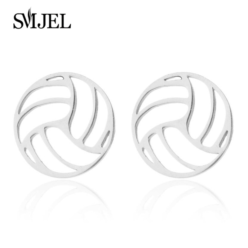 Punk Black Volleyball Earrings – Women'S Volleyball Accessories recenzja i cena