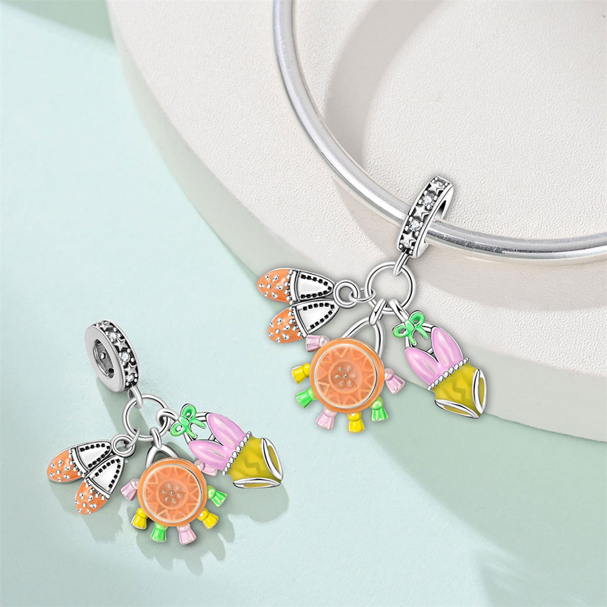 Original Charms Silver Plated  – Women'S Volleyball Accessories recenzja i cena