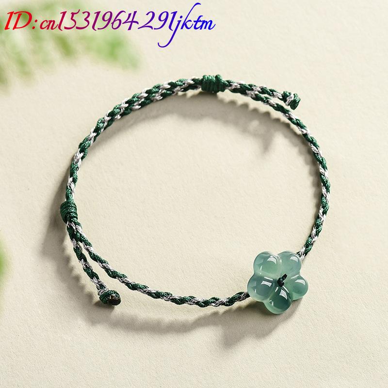 Burmese Jadeite Flower Bracele – Accessories Woman recenzja i cena