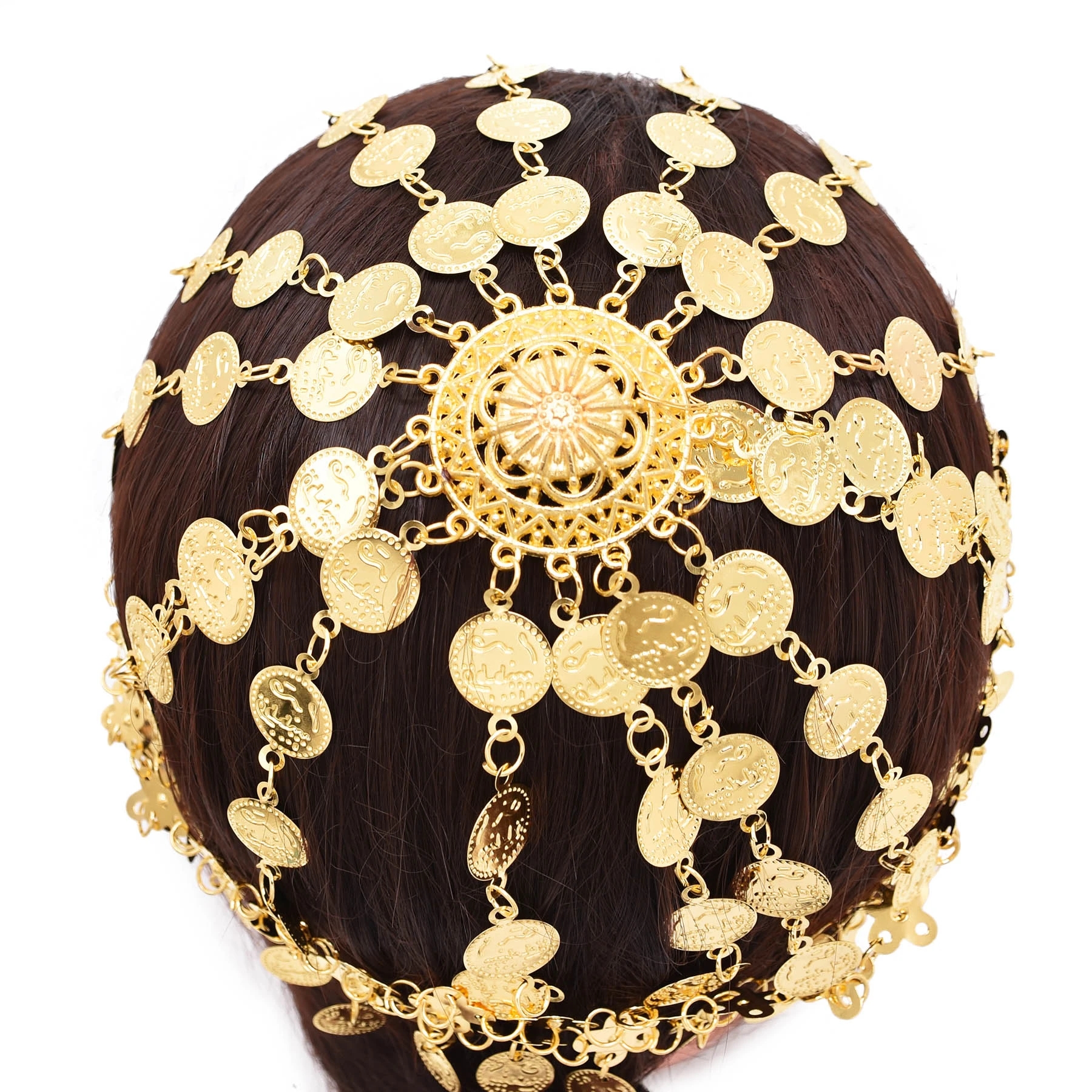 Gold Plated Alloy Coin Beauty  – Women Accessories Pakistan recenzja i cena