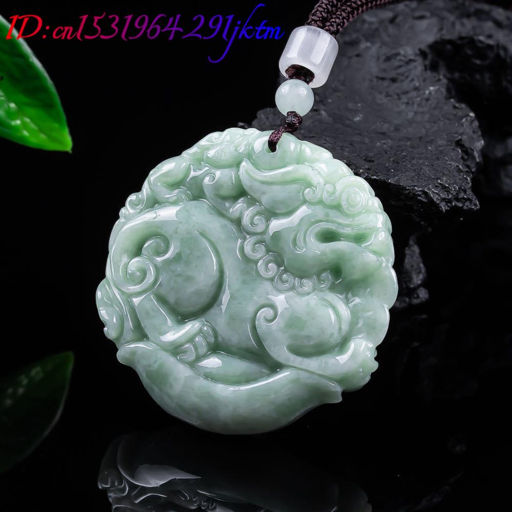 Natural Myanmar Jadeite Pixiu  – Accessories Woman recenzja i cena